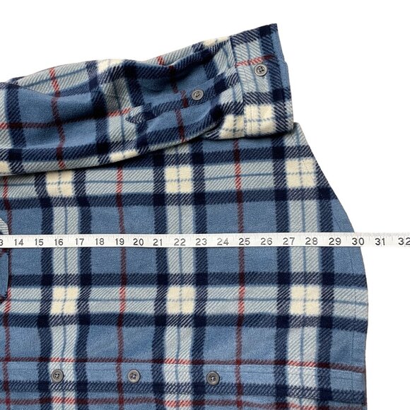 FREEDOM FOUNDRY FLEECE SHIRT SHACKET MENS XL PLUSH BUTTON UP BLUE LUMBERJACK - Picture 9 of 10